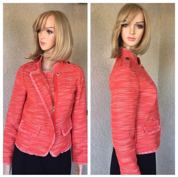 NWT Chico’s orange jacket size 00 - Picture 2 of 8